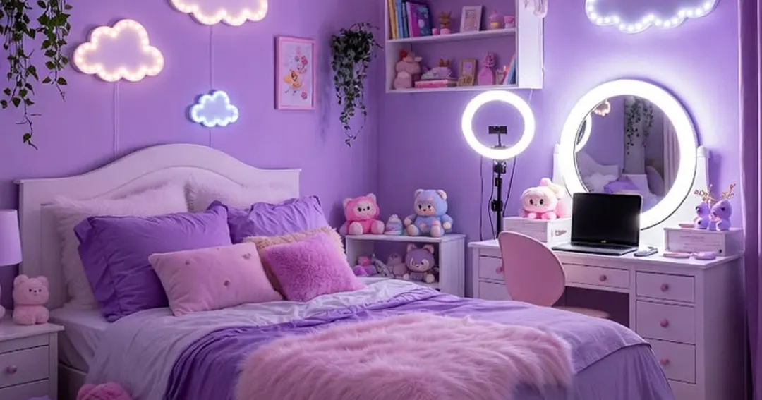 Perfect Cute Purple Bedroom Aesthetic