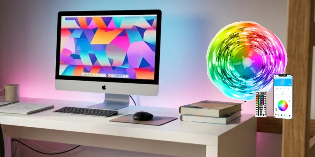 DAYBETTER Control Changing Bedroom Decoration LED Strip Lights