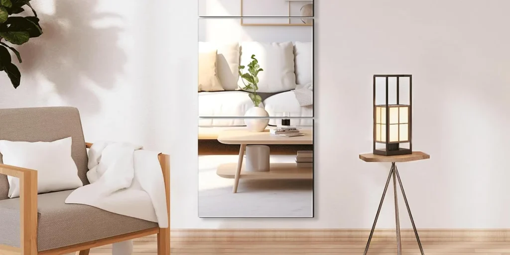 Glass Full Length Wall Mirror Tiles