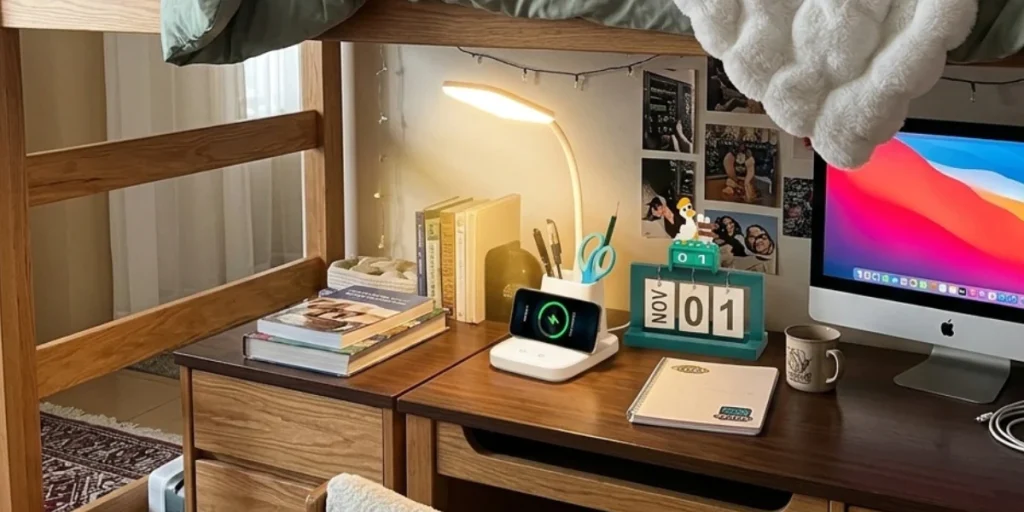 Wireless Charger Sailstar Stepless Included Desk Lamp